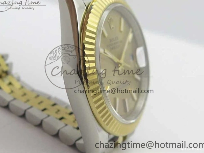 0513 DateJust 41 126333 SS YG ARF 1:1 Best Edition 904L Steel YG Lumed Dial on Jubilee Bracelet A Vibrant 3223